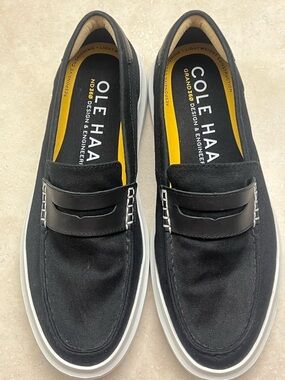 Cole Haan Men's GrandPrø Rally Canvas Penny Loafers